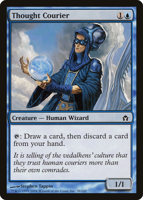 Thought Courier (5DN-038) - common - Foil