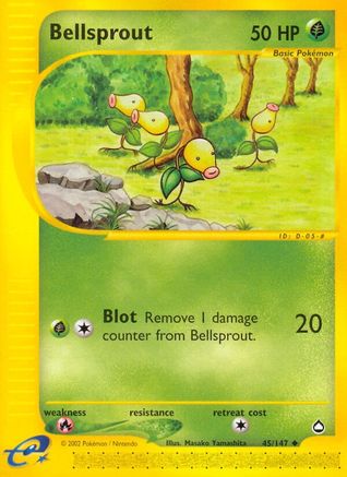 Bellsprout (45) (045) - A  - Uncommon - Reverse Holofoil