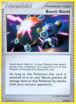 Bench Shield (083/99) - A  - Uncommon