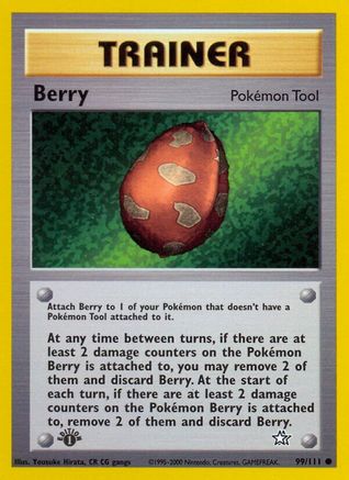 Berry (099/111) - NG  - Common - 1st Edition
