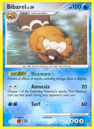 Bibarel (032) - S  - Uncommon