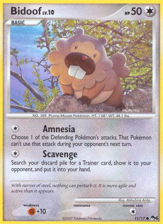 Bidoof (011) - PS6  - Common