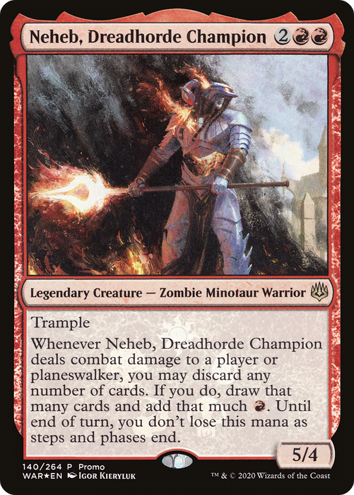 Neheb, Dreadhorde Champion (MEDIA-140★) - rare - Foil