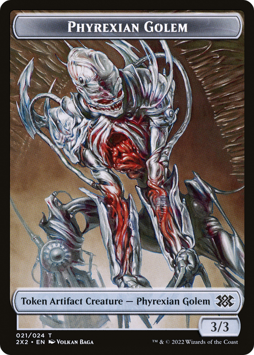 Phyrexian Golem (T2X2-021) - common