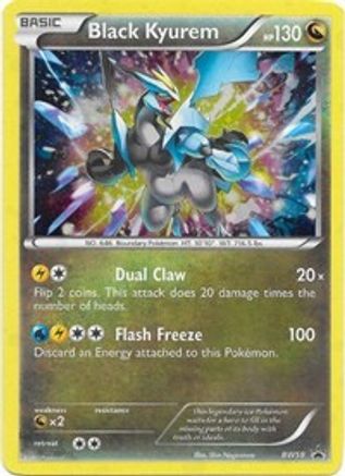 Black Kyurem (BW58) - BAWP  - Promo - Holofoil