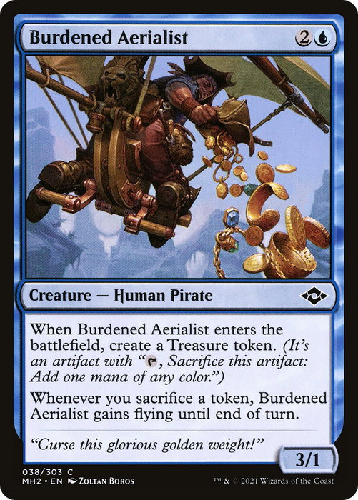 Burdened Aerialist (MH2-038) - common