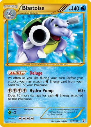 Blastoise (137) - PS  - Secret Rare - Holofoil