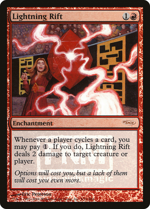 Lightning Rift (FNM-005) - rare - Foil