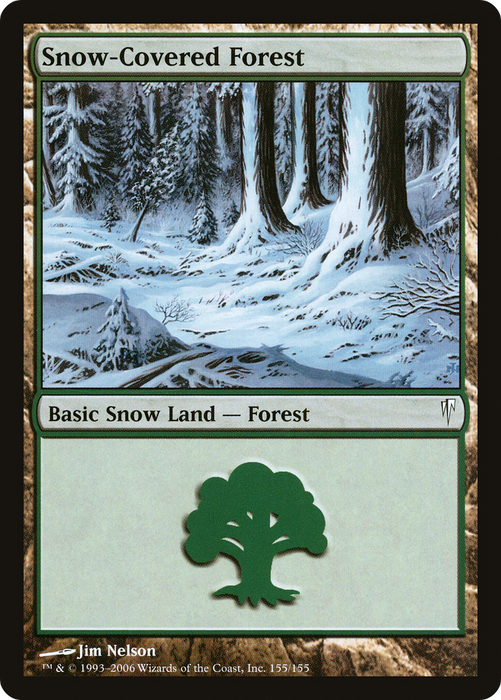 Snow-Covered Forest (CSP-155) - common - Foil