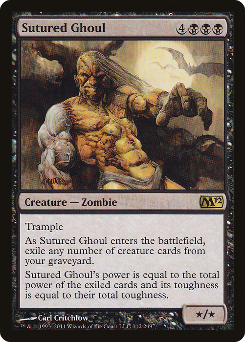 Sutured Ghoul (M12-112) - rare