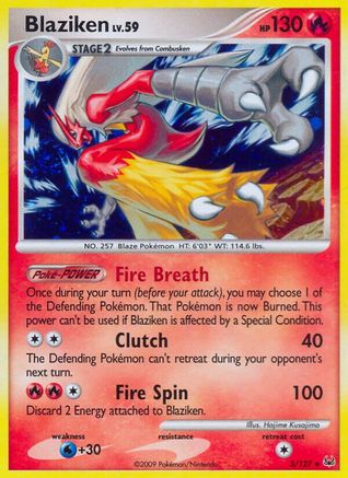 Blaziken (003) - P  - Holo Rare - Holofoil