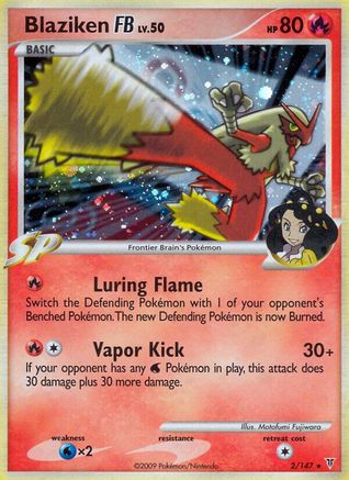 Blaziken FB (002) - SV  - Holo Rare - Reverse Holofoil