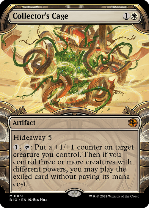 Collector's Cage (BIG-031) - mythic: (Showcase)