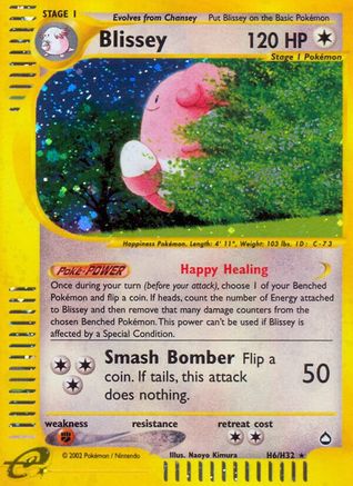 Blissey (H6) (0H6) - A  - Holo Rare - Holofoil