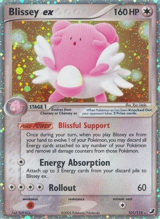 Blissey ex (101) - UF  - Ultra Rare - Holofoil