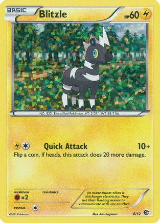 Blitzle (006/12) - MP2  - Promo - Holofoil