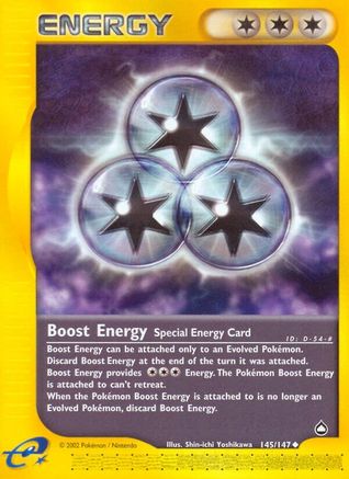 Boost Energy (145) - A  - Uncommon - Reverse Holofoil