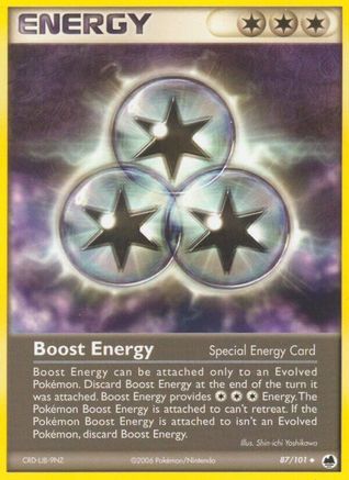 Boost Energy (087) - DF  - Uncommon - Reverse Holofoil