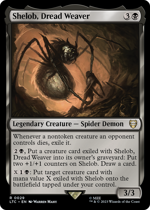 Shelob, Dread Weaver (LTC-029) - rare