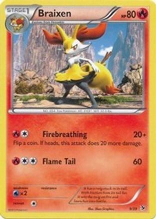 Braixen (009) - KSS  - Common