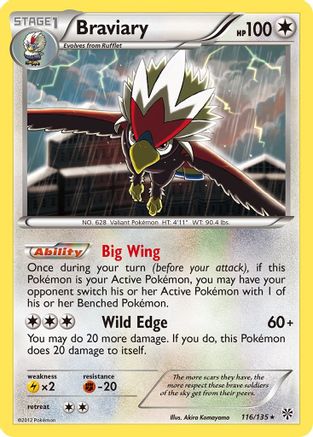 Braviary (116) - PS  - Rare