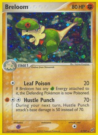 Breloom (003/107) - D  - Holo Rare - Holofoil