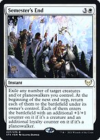 Semester's End (PRE-27S) - rare - Foil