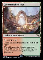 Commercial District (PPMKM-259P) - rare - Foil