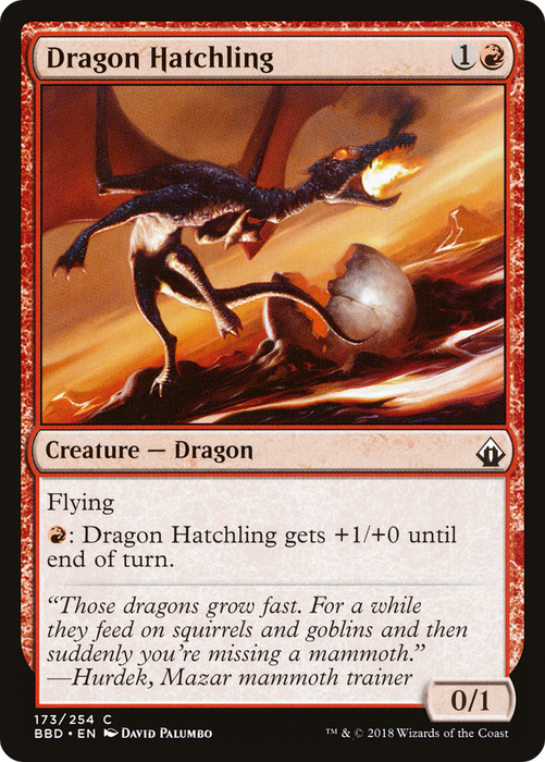 Dragon Hatchling (BBD-173) - common