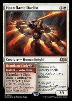 Heartflame Duelist // Heartflame Slash (PPWOE-228P) - rare - Foil