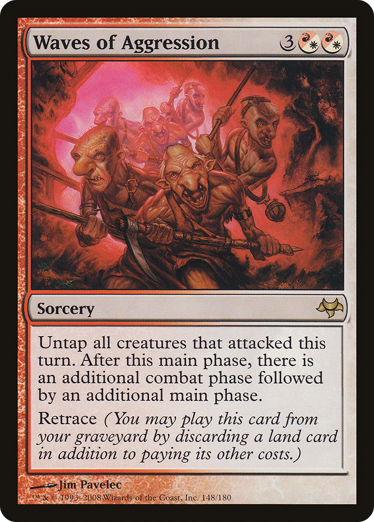 Waves of Aggression (EVE-148) - rare - Foil