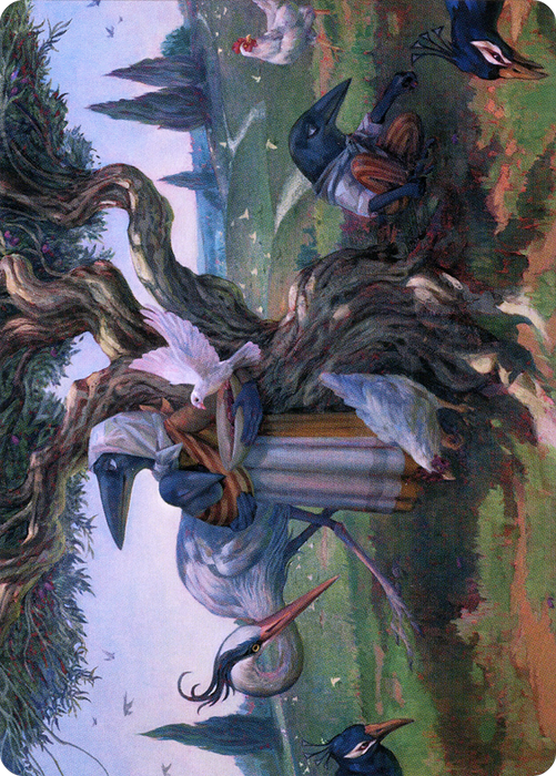 Kindred Discovery // Kindred Discovery (ACLB-029) - common (Borderless) - Foil
