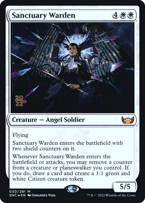 Sanctuary Warden (PRE-30S) - mythic - Foil