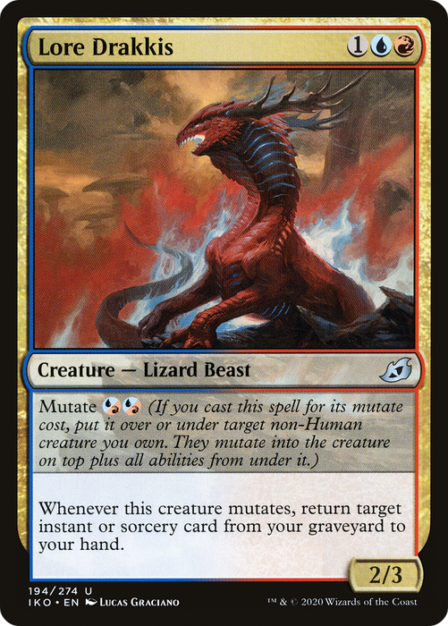 Lore Drakkis (IKO-194) - uncommon