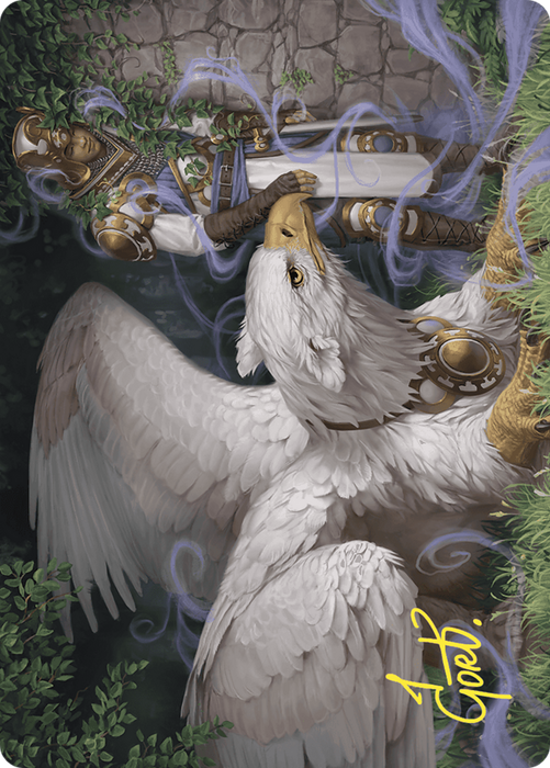 Dutiful Griffin // Dutiful Griffin (AWOE-003) - common (Borderless)