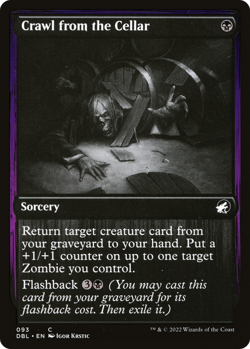 Crawl from the Cellar (DBL-093) - common - Foil