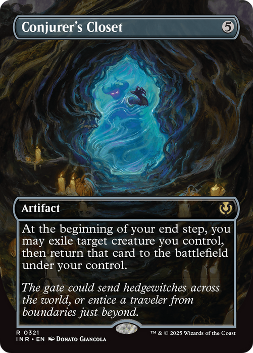 Conjurer's Closet (INR-321) - rare (Borderless)
