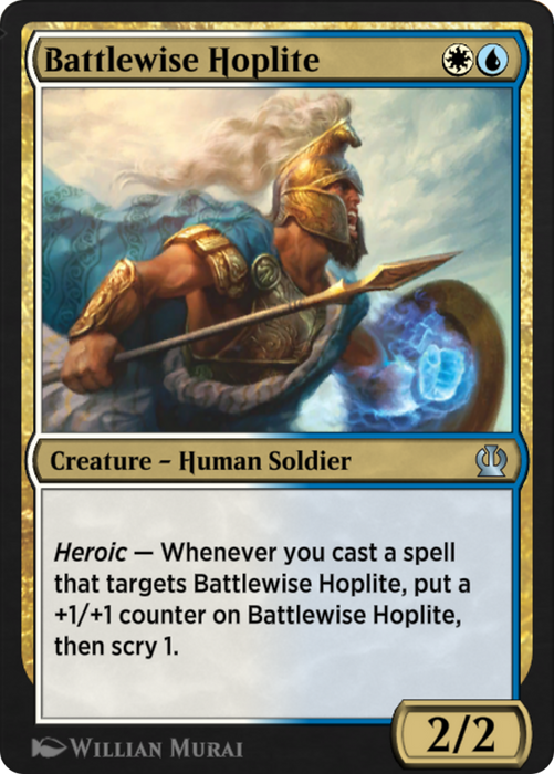 Battlewise Hoplite (EA1-015) - uncommon
