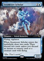 Steamcore Scholar (MKM-397) - rare: (Extended Art)