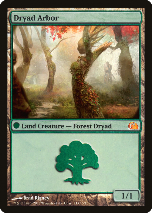 Dryad Arbor (V12-005) - mythic - Foil