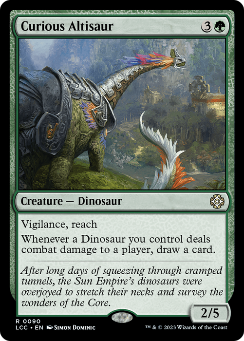 Curious Altisaur (LCC-090) - rare