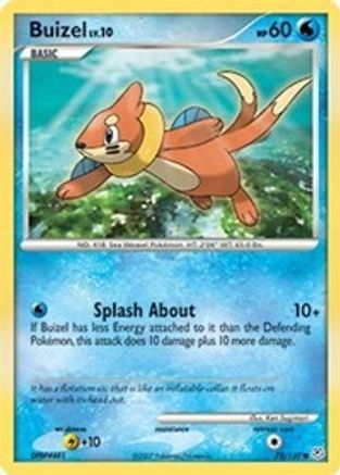 Buizel (072) - DAP  - Common - Reverse Holofoil