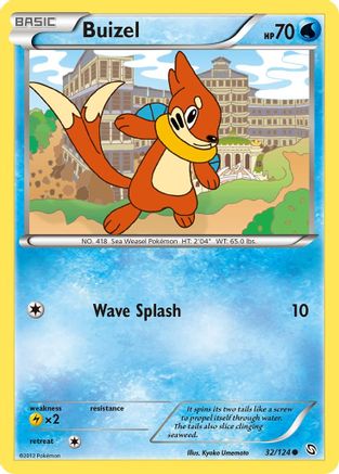 Buizel (032) - DE  - Common