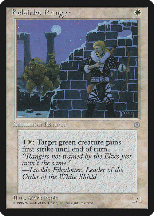 Kelsinko Ranger (ICE-033) - common