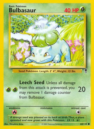 Bulbasaur (068/110) - LC  - Common - Reverse Holofoil