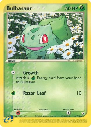 Bulbasaur (039/95) - TMVTA  - Common - Reverse Holofoil