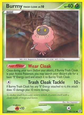Burmy Trash Cloak (080) - SW  - Common