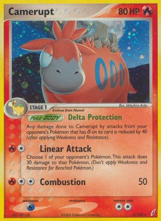 Camerupt (003/100) - CG  - Holo Rare - Reverse Holofoil