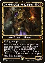 Ob Nixilis, Captive Kingpin (MAT-091) - mythic: (Showcase)