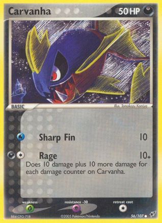Carvanha (056/107) - D  - Common